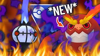 THE MOST DAMAGE YOU'VE EVER SEEN! *NEW* SHADOW DARMANITAN & CHANDELURE BURN DOWN THE GREAT LEAGUE!