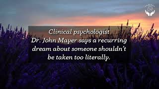 WHEN SOMEONE APPEARS IN YOUR DREAMS, IT'S MEANS...!! @psychologyexpertsays