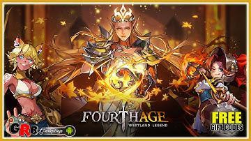 Fourth Age: Idle RPG 🎁2X Gift Code (3000 Diamond, 10 Summon Hero)🔥| Gameplay Android / APK
