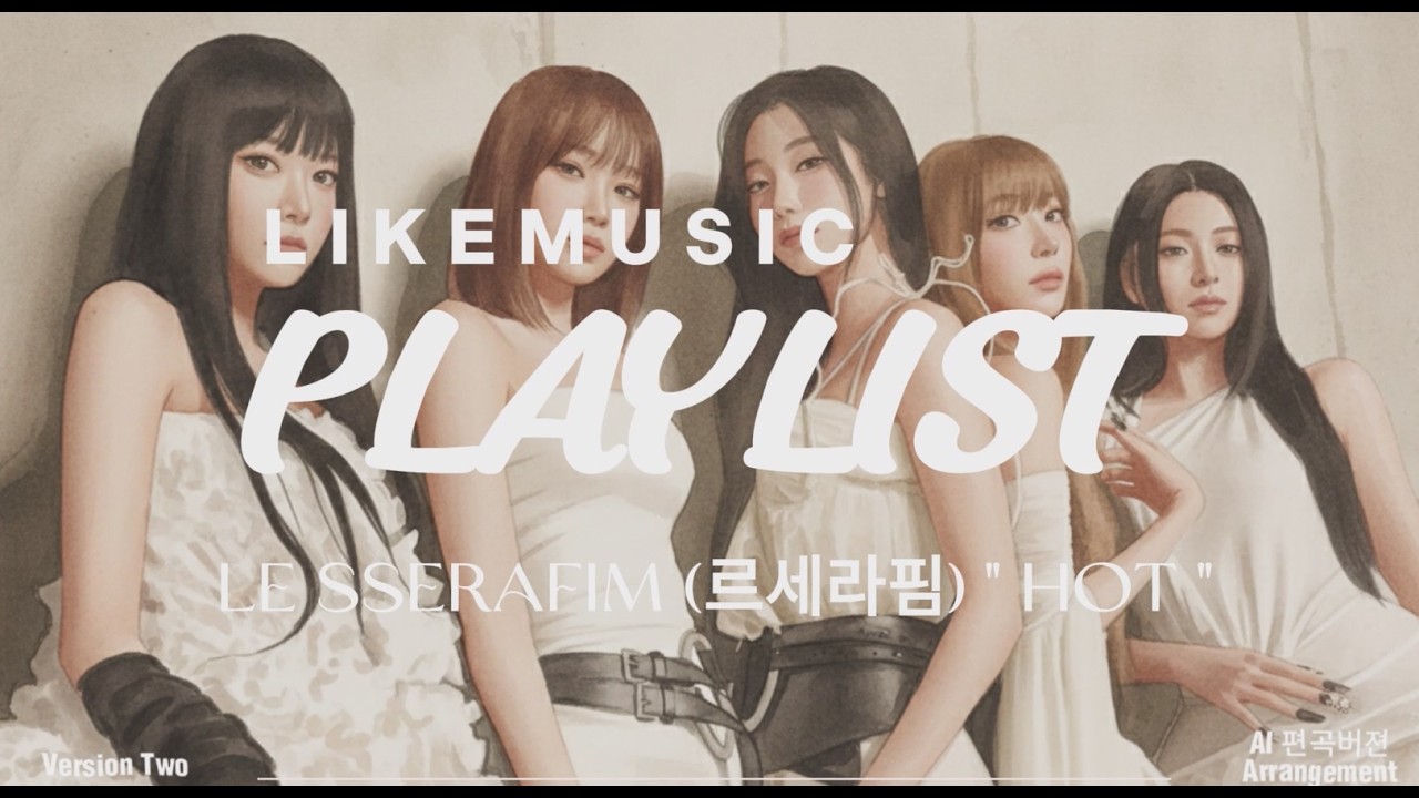 🎧 AIMUSIC  PLAYLIST 💿 LE SSERAFIM (르세라핌) 