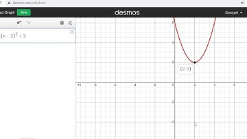 How to move quadratics in desmos
