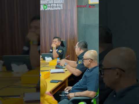 Kunjungan dari DPRD Melawi ke kantor Bapenda Prov. Kalbar mengenai Laporan Pendapatan Kab. Melawi