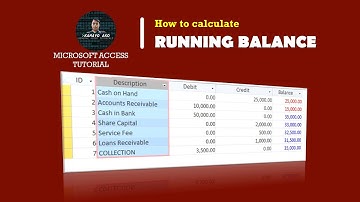 𝗛𝗼𝘄 𝘁𝗼 𝗰𝗮𝗹𝗰𝘂𝗹𝗮𝘁𝗲 𝗿𝘂𝗻𝗻𝗶𝗻𝗴 𝗯𝗮𝗹𝗮𝗻𝗰𝗲 𝗶𝗻 𝗠𝗶𝗰𝗿𝗼𝘀𝗼𝗳𝘁 𝗔𝗰𝗰𝗲𝘀𝘀 | 🅳🅴🅱🅸🆃-🅲🆁🅴🅳🅸🆃=🆁🆄🅽🅽🅸🅽🅶 🅱🅰🅻🅰🅽🅲🅴