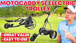 Motocaddy SE Electric Trolley: Easy and Reliable