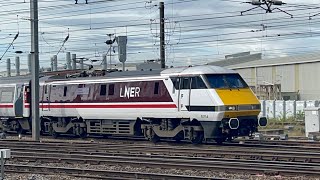 Class 91 LNER intercity swallow compilation 2022-2023