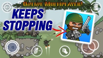 How To Fix Mini Militia App Keeps Stopping | Easy Quick Solution