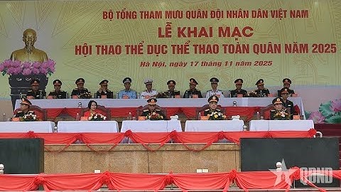 Trực tiếp: HỘI THAO THỂ DỤC THỂ THAO TOÀN QUÂN NĂM 2025