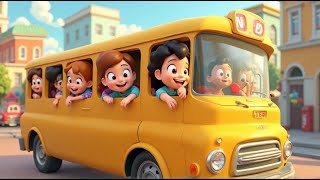 The Wheels on the Bus | English Kids Song | Learn English for Children