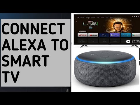 How to connect alexa to smart tv | How to sync amazon alexa to smart tv | Control alexa to smart tv