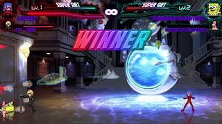 Ladybug And Cat Noir Vs Spongebob And Patrick Mugen Battle