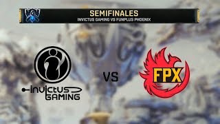 INVICTUS GAMING VS FUNPLUS PHOENIX | WORLDS 2019 | SEMIFINAL - MAPA 1 | League of Legends