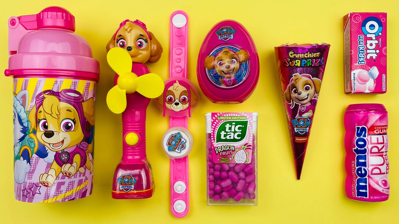 Paw Patrol Treats Opening Funny Candy ASMR I Sweets & Toys Unboxing