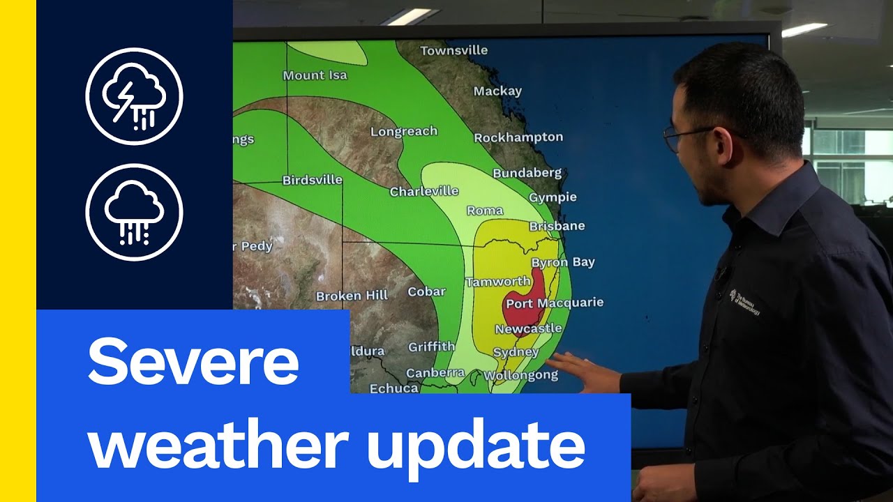 Severe Weather Update 7 November 2025: Rain and storms for eastern ...