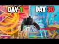 30 Days of Fortnite Progress With 4 Paddles…