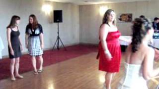 Brad and Ash Wedding Dancing