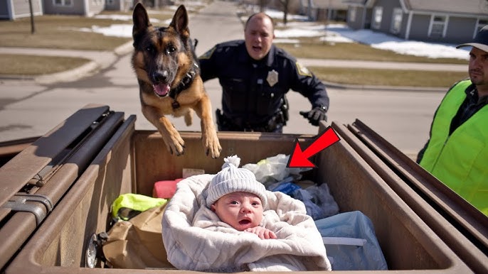 K9 Dog Barked at Garbage Truck — What Was Inside Shocked Everyone - YouTube