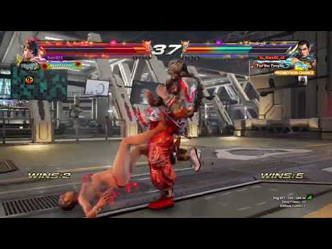 Fujin? Feng Schooling Raijin Josie Laggy PS4 v5 Tekken 7 20230624180144