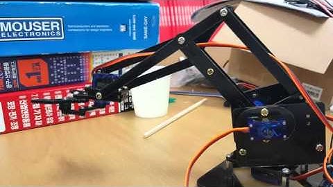 [아두이노 프로젝트] 서보모터와 조이스틱을 활용한 로봇 팔 만들기