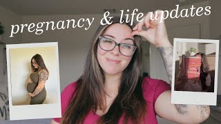 Getting into reading, entering the 3rd trimester, toddler updates (ALMOST 2!!!)