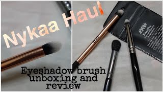 Eyeshadow Brush Review London Pride, Pac, Nykaa Nykaa Shopping Haul