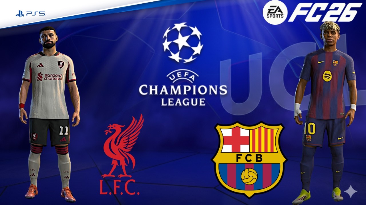 FC 26 - Barcelona vs Liverpool | Salah vs Yamal | UCL Final 25/26 | PS5™
