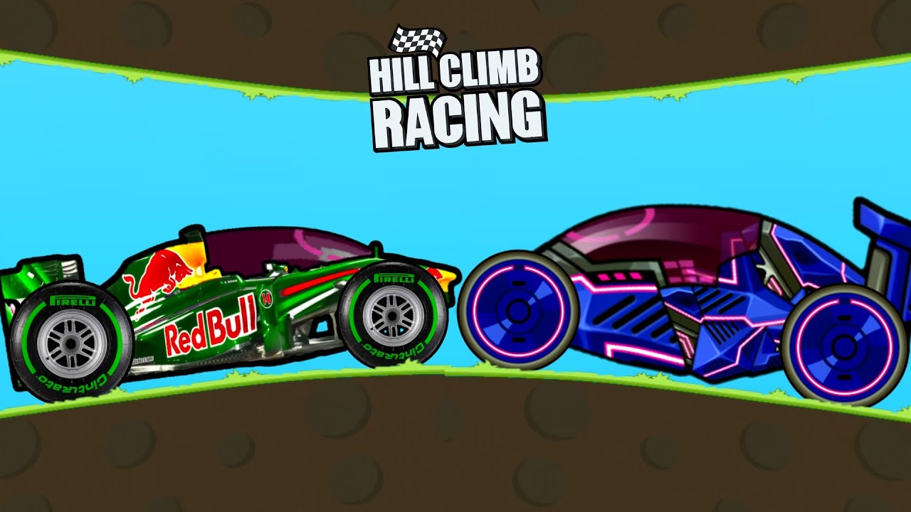 Hill Climb Racing Vs Hill Climb Racing 2 Redbull Formula and Nikita