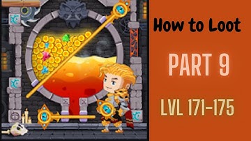 How to loot - pin pull & hero rescue - All levels solution gameplay walkthrough part  9
