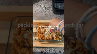 Packing lunch #packinglunch #lunchbox #shorts chords