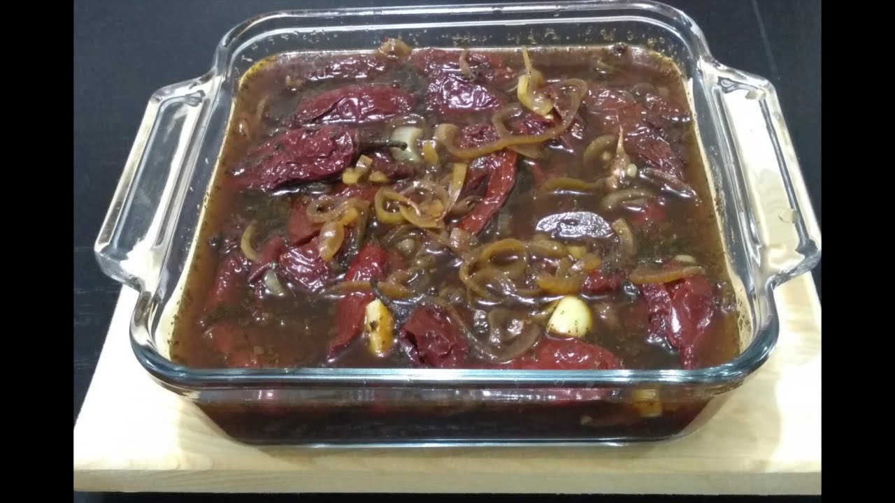 Receta de CHIPOTLES EN ESCABECHE (con piloncillo)