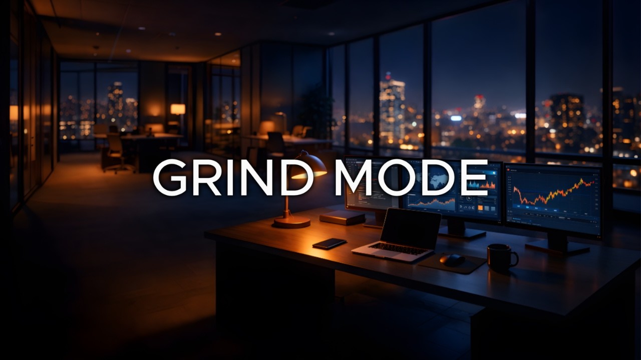 Focus Music • Grind Mode - Electronic Productivity Music for Deep Work & Startup Energy