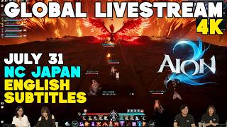 AION 2 Dev Gameplay: Fire Temple Dungeon (Global Version NC Japan) ENG Subtitles 4K screenshot 3