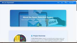 Project on Spam Detection