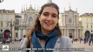 LA COSTITUZIONE PER TUTTI - Art. 7 LA COSTITUZIONE PER TUTTI - Art. 7