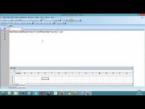 data table methods in qtp/uft-addparameter method