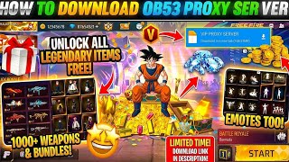 Secret Vip Proxy Server In Free Fire? Unlimited Rewards