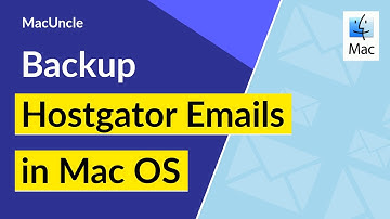 Backup Hostgator Emails in Mac OS