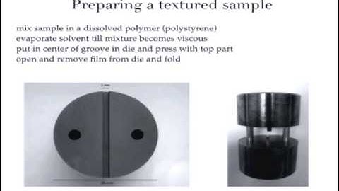 Christian Baerlocher: Using Texture for Structure Solution