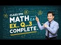 9th Class Maths | Exercise 2.6 Question 3 Solution | MathQuestPro