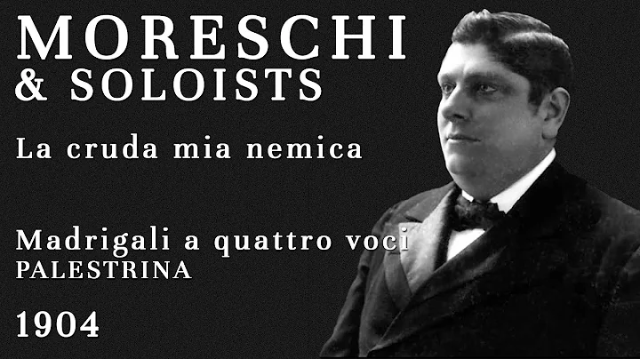 Last castrato Alessandro Moreschi sings in a quart...