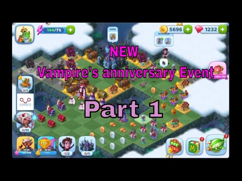 Merge Fables - Vampire’s anniversary Event - Part 1.1 - Walkthrough - FULL STORY - CaroGamesNL