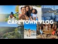 Weekly Vlog | Cape Town Trip, pack with me, Beach, wine tasting and many more