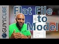Power bi tutorial  from flat file to data model