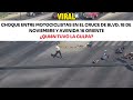 🚨 Choque entre motociclistas en Villa Verde deja 3 lesionados 🚨