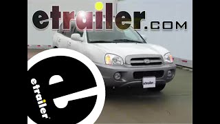 etrailer | Installation Guide for the Curt Trailer Hitch Receiver on a 2006 Hyundai Santa Fe