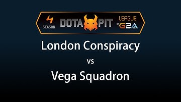 London Conspiracy vs Vega Squadron Game 1 - Dota Pit 4 G2A - @TobiWanDOTA
