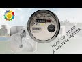 Learn how to read a water meter and how much a cubic meter of water is