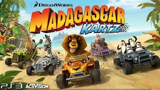 Famous Madagascar Kartz PS3: Full Game Longplay | All PS3 Achievements | No Commentary Profile