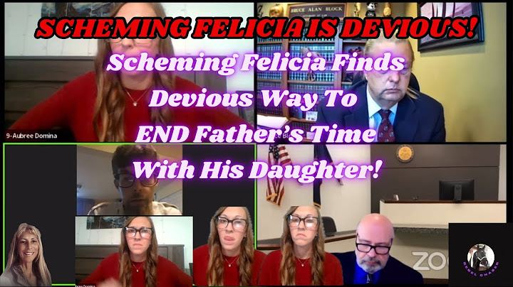 Scheming Felicia Finds Devious Way To END Father’s Time With His Daughter!