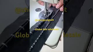 The process of making leather belts #belt #beltmaking #factory #leather #customerservice #wholesale