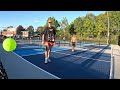 Pickleball rec play - Aaron Tammy v Shane Ryann